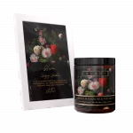 Alani Scented Candles Damson Plum, Rose & Patchouli​ with frame