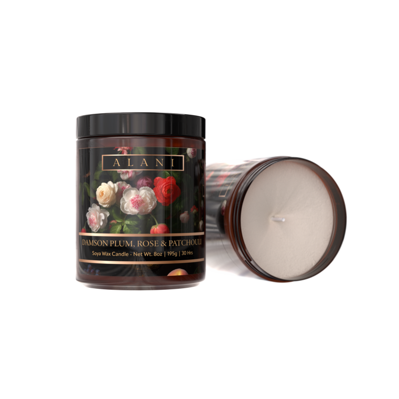Alani Candles Damson Plum, Rose & Patchouli​