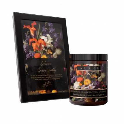 Alani Scented Candles Iris, Jasmine, Orange Blossom & Violet