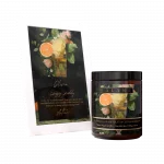 Alani Scented Candles Mandarin, Grapefruit & Citrus Sparkilng with white frame