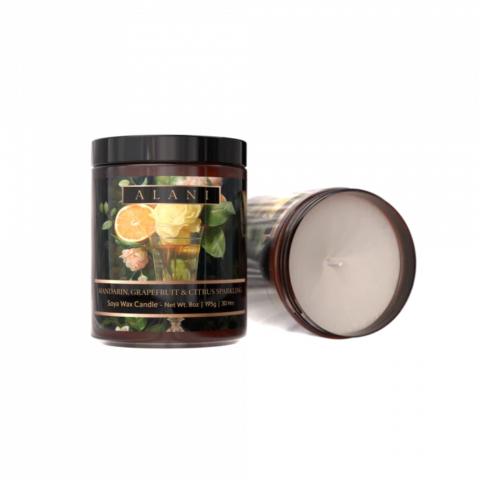 Alani Scented Candles Mandarin, Grapefruit & Citrus Sparkilng